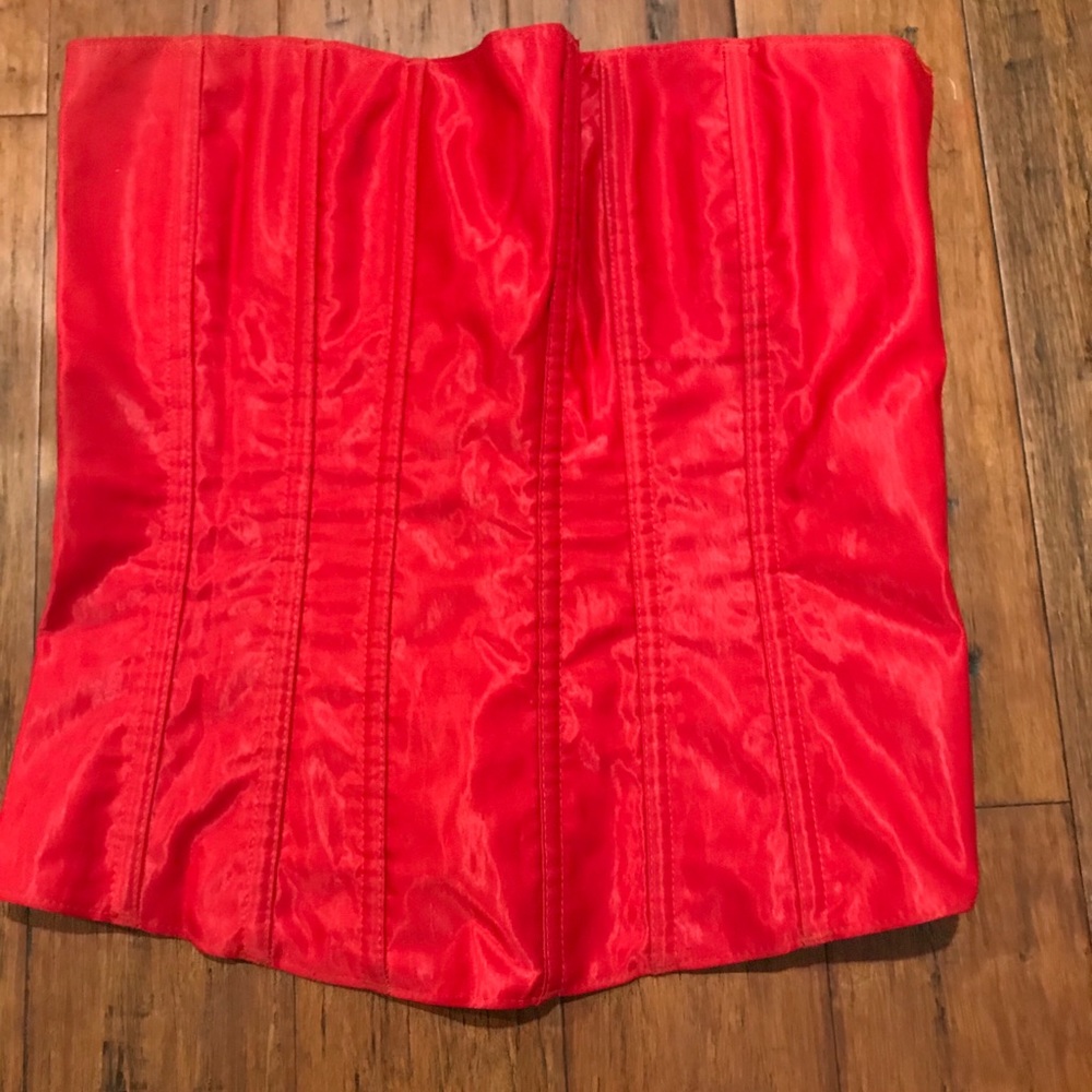 Red corset